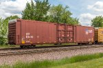 WP 86110, 86-ft 4-Door Hy-Cube Box Car eastbound on UPRR